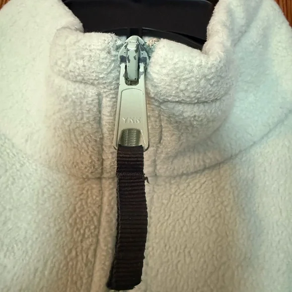 Columbia Women's Large Pale Mint Green “Benton Springs” Full-Zip Fleece Jacket - Picture 5 of 10